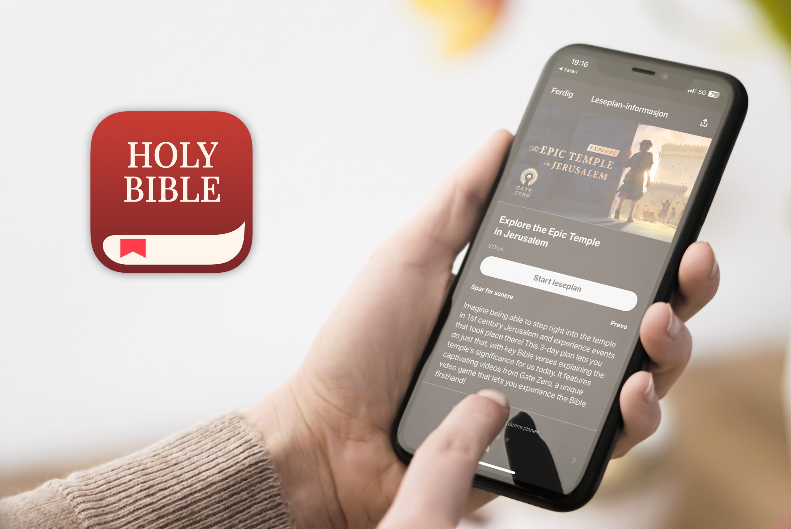 Gate Zero releases reading plan in popular Bible app